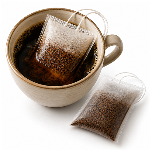 Biodegradable Coffee Pillow Pack