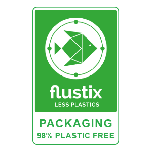 Plastic Free Certified by Flustix